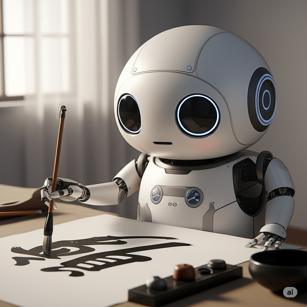 AI 書道学習