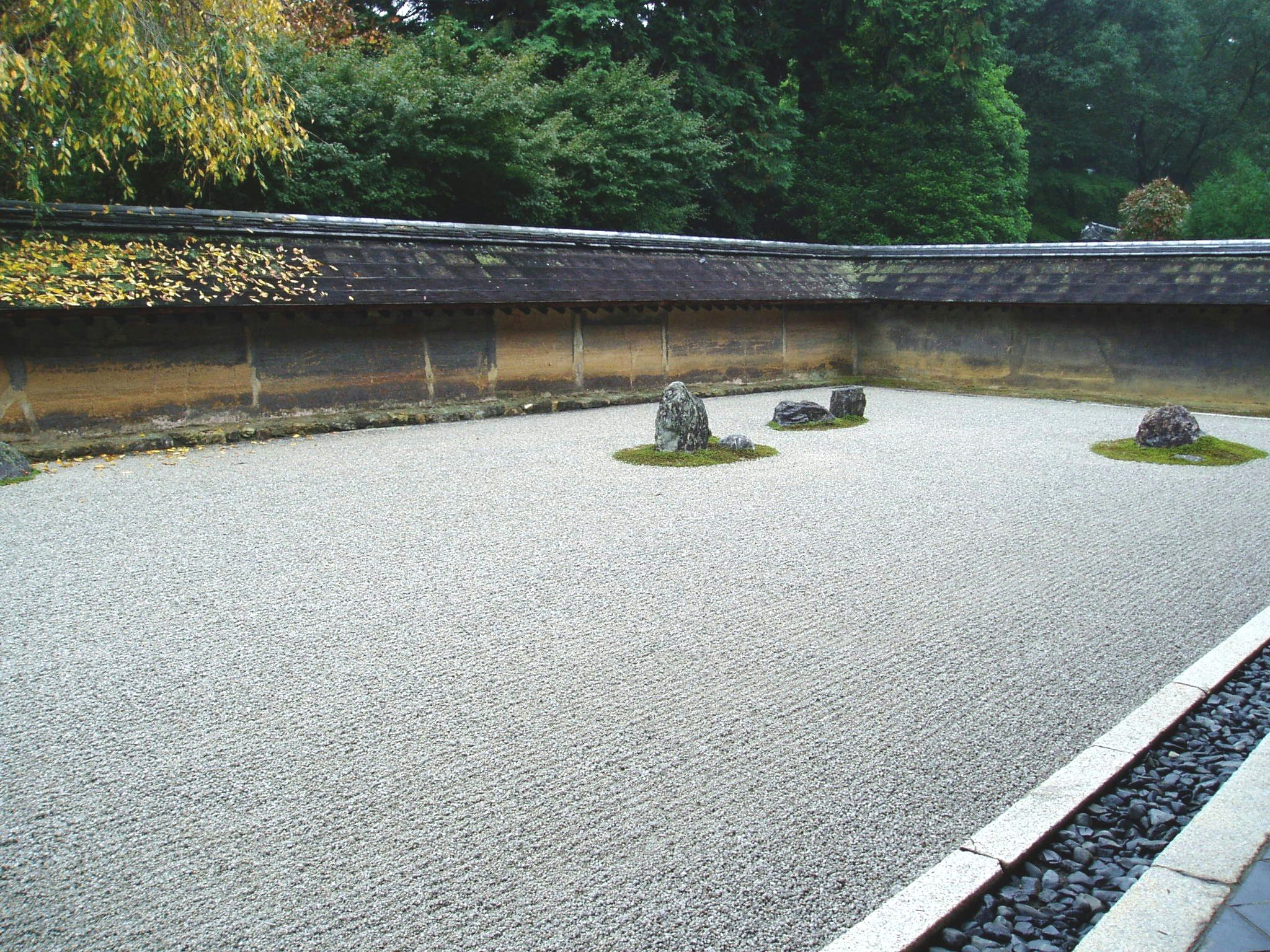枯山水　書道
